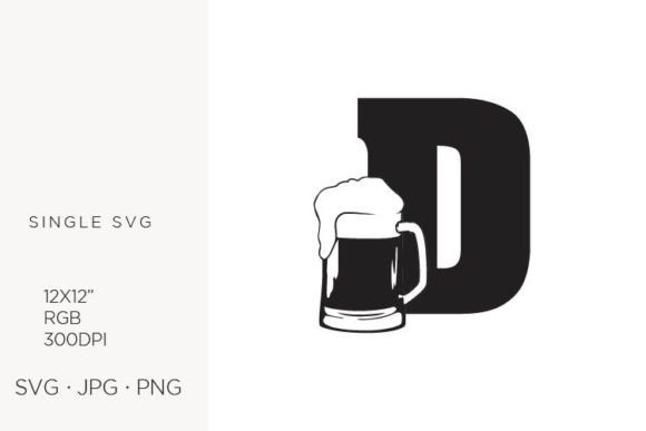 Big Glass of Beer, Letter D Embroidery Review