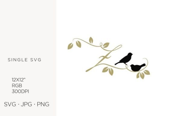 Birds on a Branch, Golden Letter Z: A Designer's Review