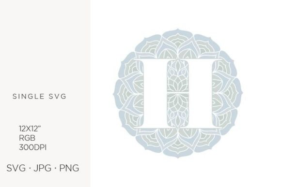 Mandala Monogram Letter H: A Practical Review for Graphics and Icons Sellers