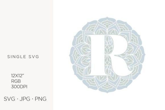 Mandala Monogram Letter R: A Strategic Graphics & Icons Review